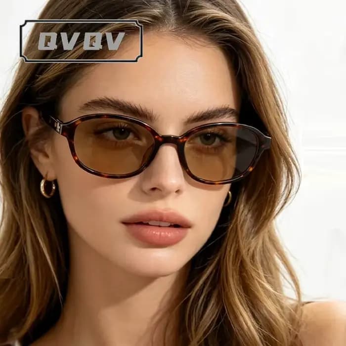Nouvelles Lunettes de Soleil de Luxe Rouge Vin 2026 pour Femme