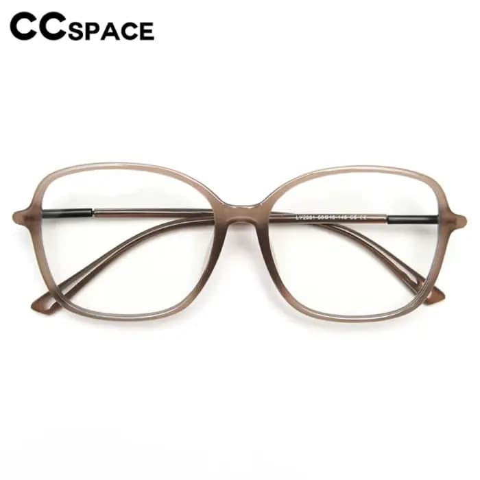 Lunettes de lecture ovales à grande monture pour femmes