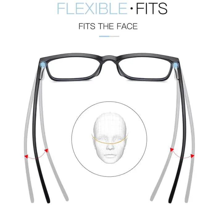 VIVIBEE – lunettes carrées classiques pour hommes