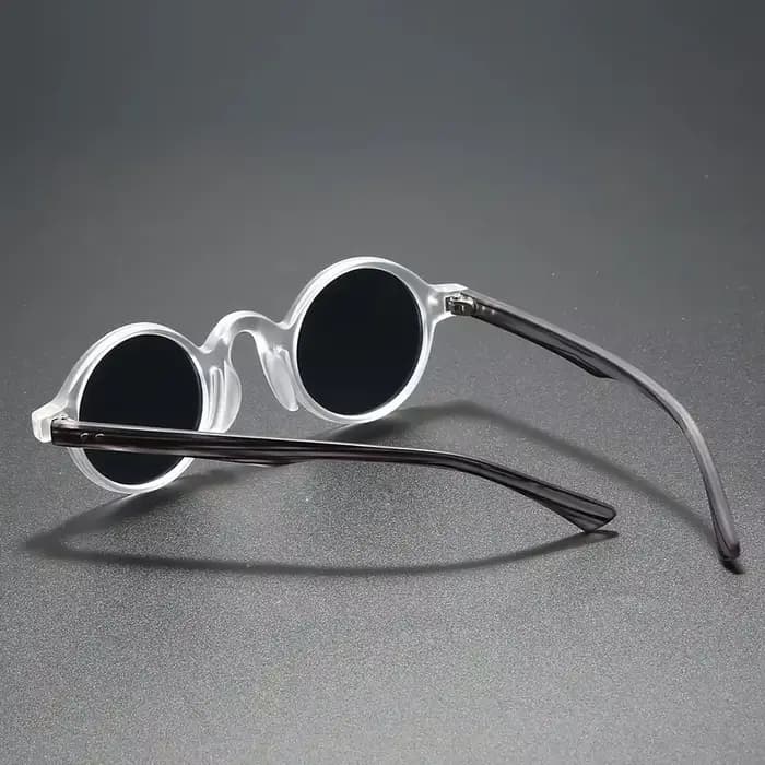 UVLAIK mode petite monture ronde lunettes de soleil unisexe rétro Punk