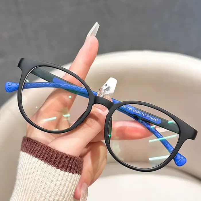 Nouvelles lunettes de prescription transparentes pour enfants
