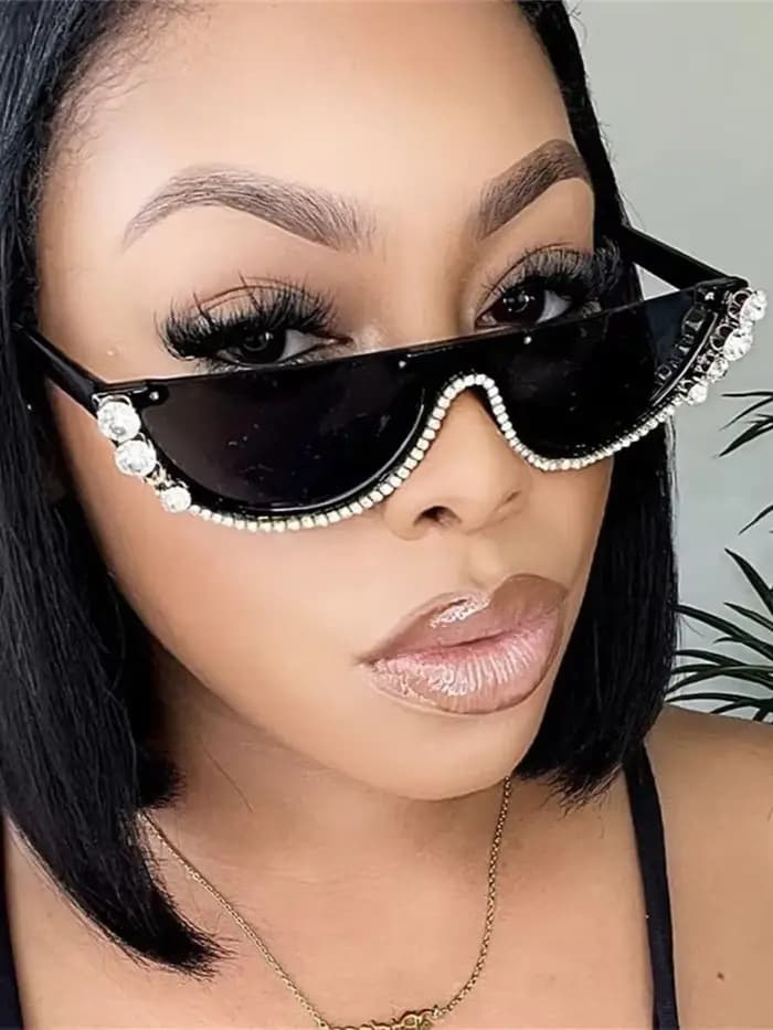 Lunettes de soleil ovales magnifiques pour femmes