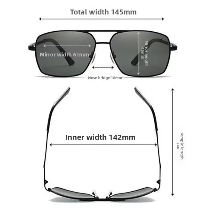 Lunettes de soleil pour hommes