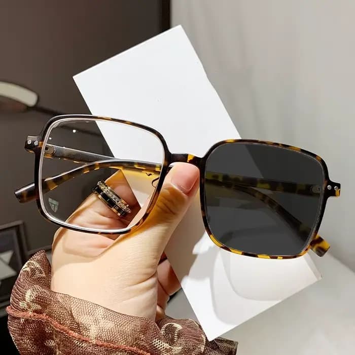 Lunettes de soleil photochromiques intelligentes à couleur changeante pour dames et femmes