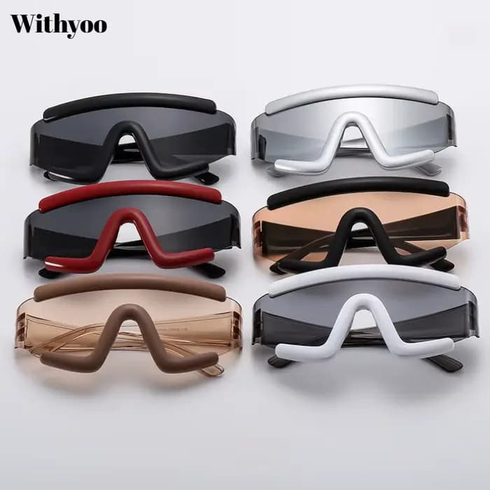 ROXI | Y2K – lunettes de soleil de cyclisme à grande monture