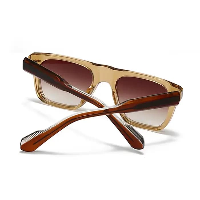 Lunettes de soleil carrées Punk Vintage pour hommes et femmes