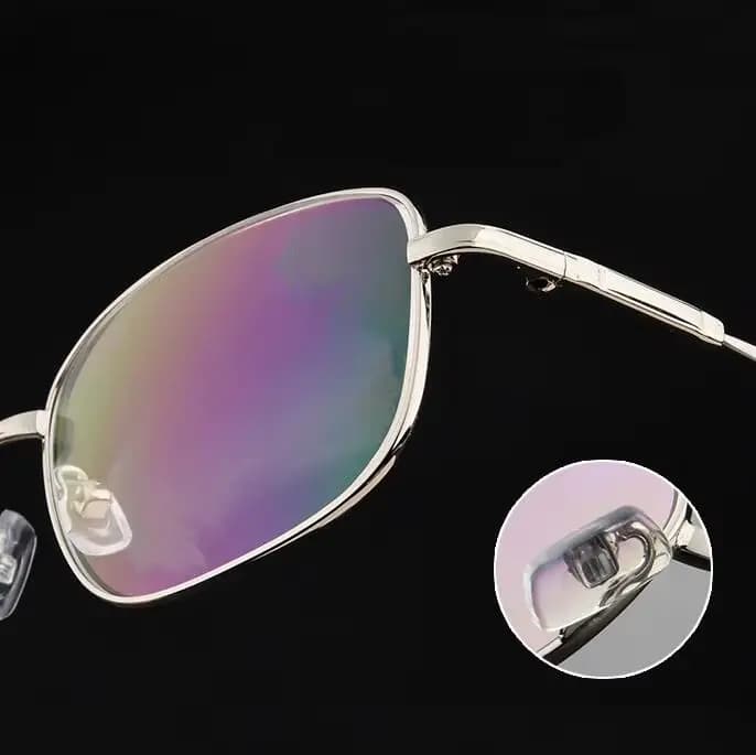 Lunettes myopes carrées anti-rayons bleus pour hommes