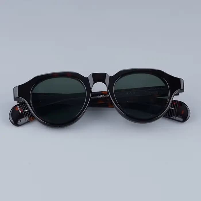 JMM KELLERMAN Lunettes de soleil rondes à la mode