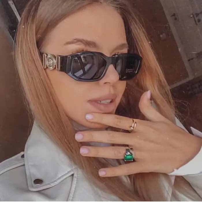 Vintage carré luxe petite monture lunettes de soleil hommes femmes Rectangle marque Design mode