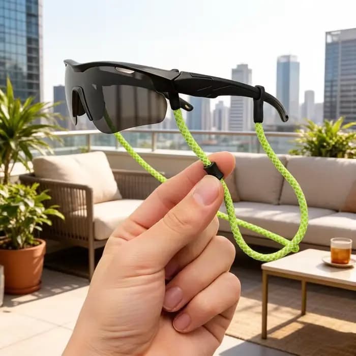 NOUVEAU Cordon de cou réglable pour lunettes de sport