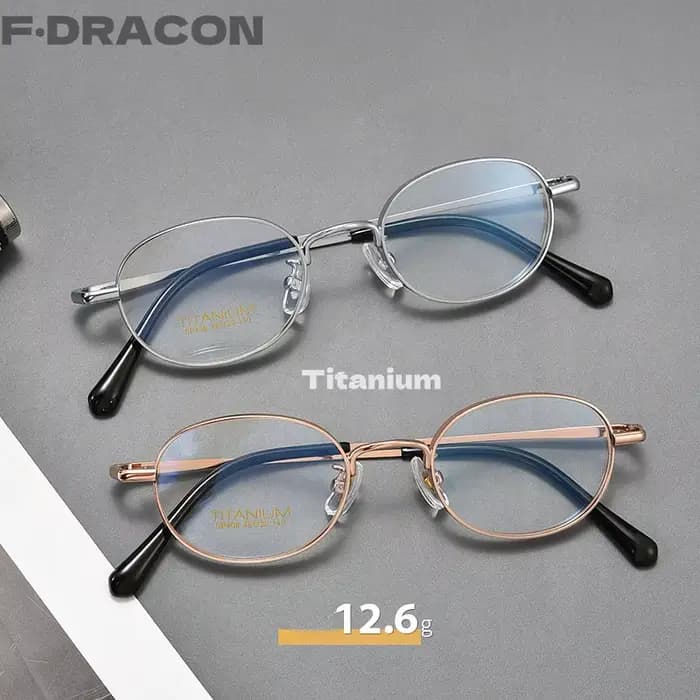 Monture de lunettes en titane ultra légère pour hommes et femmes