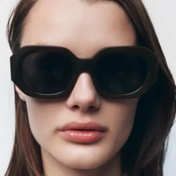 Lunettes de soleil rétro surdimensionnées pour hommes et femmes
