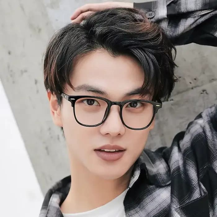 3 paires de lunettes rétro tendance - Verres transparents - Convient aux hommes et aux femmes
