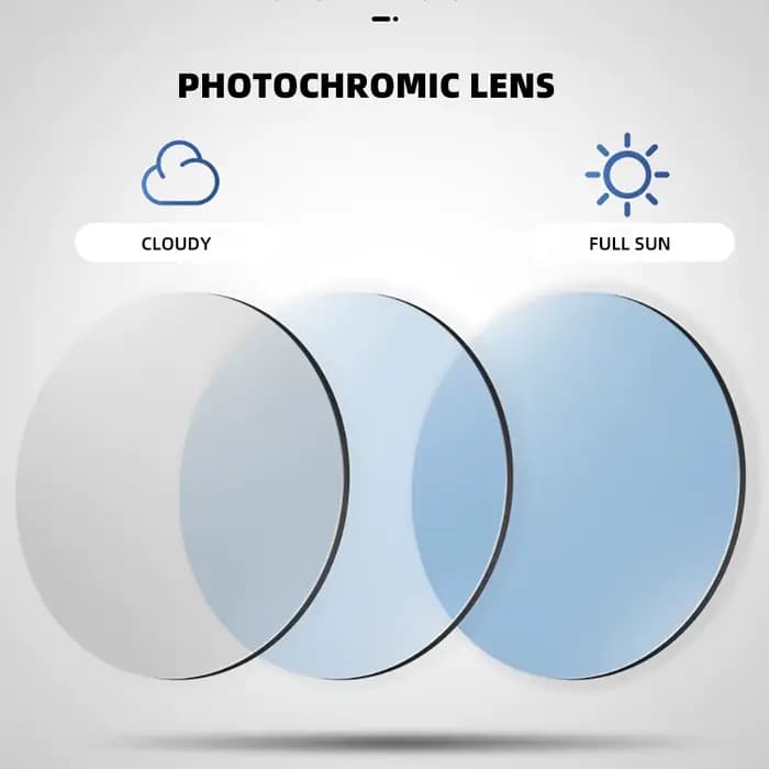 Lunettes photochromiques classiques pour hommes