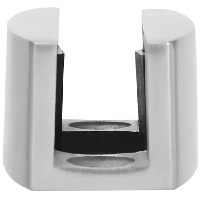 Quincaillerie de guidage inférieur de sol en acier inoxydable 304 pour portes coulissantes en verre, pièce de rechange, construction en acier