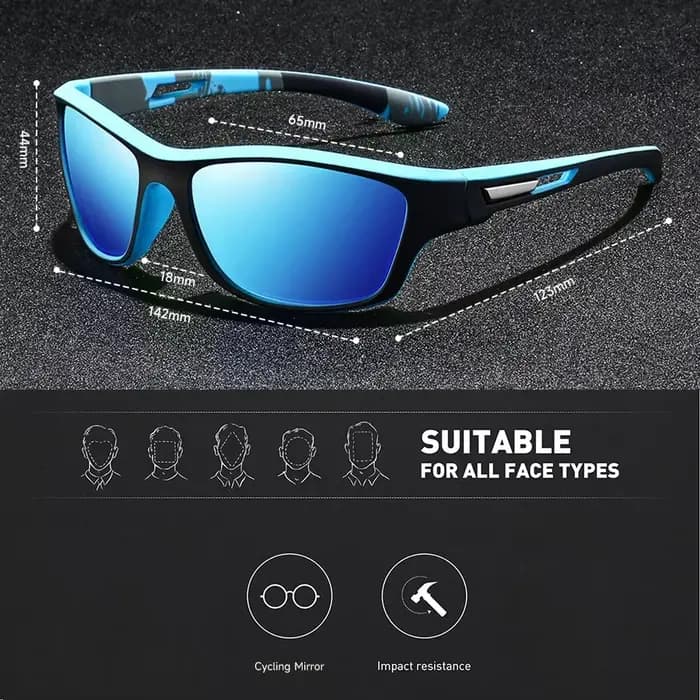 Lunettes de soleil classiques pour sports de plein air