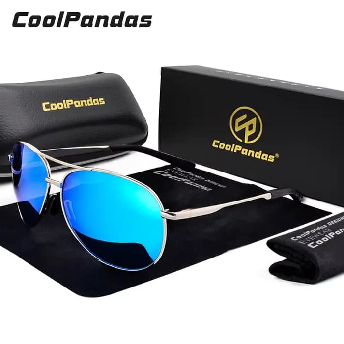 Lunettes d'aviation polarisées pour hommes et femmes