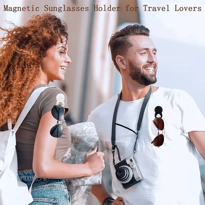 Support magnétique en silicone amélioré pour lunettes – Garde vos