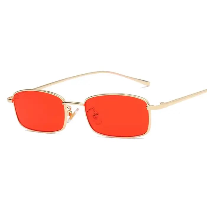 RUOBO mode coloré mercure lentille lunettes De soleil pour hommes femmes petit métal