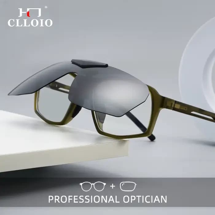 CLLOIO mode nouvelles lunettes magnétiques 2 en 1 pour hommes femmes