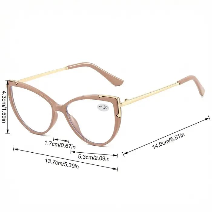 Lunettes de lecture vintage œil de chat VIOLA MAG