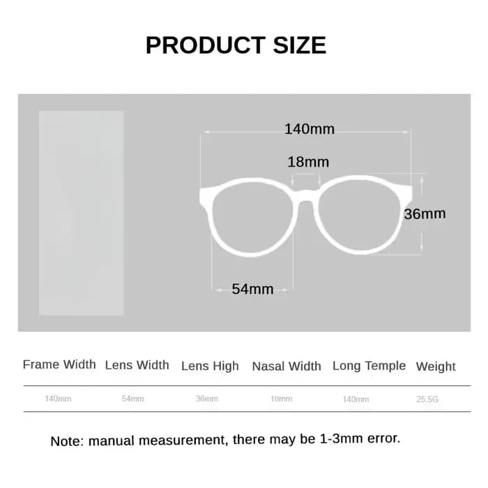 Monture de lunettes en bois marron Vintage de haute qualité