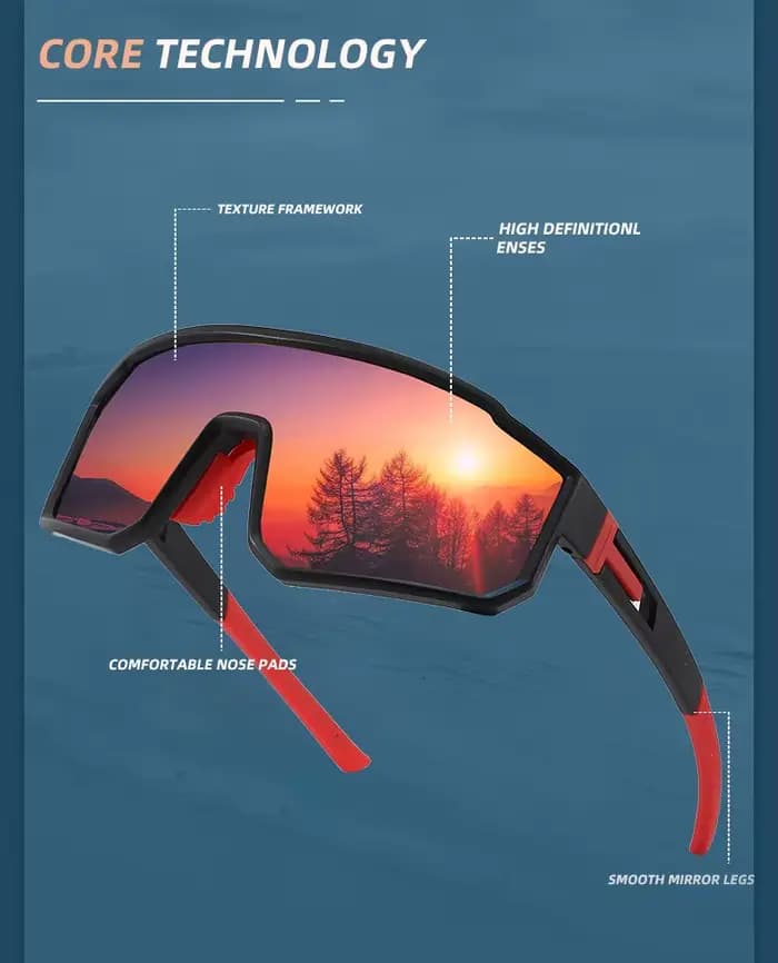 Lunettes de soleil de cyclisme