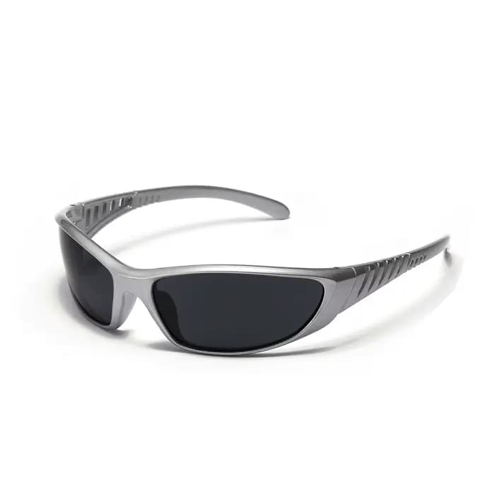 Lunettes de soleil argentées
