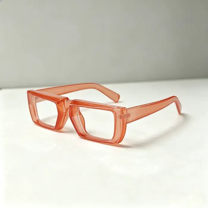 Lunettes carrées surdimensionnées