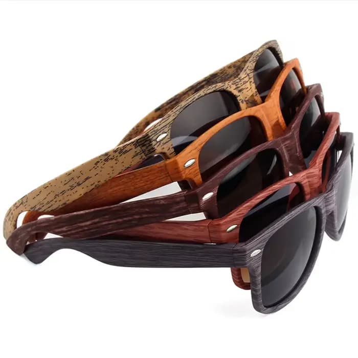 Lunettes de soleil en bois hommes