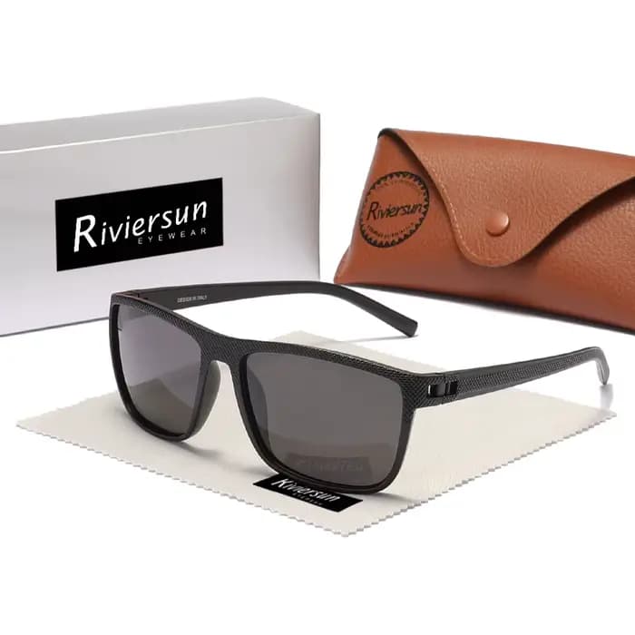 Lunettes de soleil carrées pour hommes et femmes