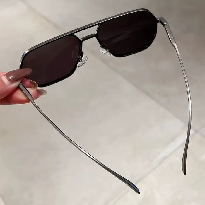 Lunettes polarisées carrées photochromiques pour hommes et femmes