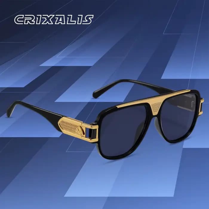 CRIXALIS – lunettes de soleil pilote classiques Vintage pour hommes et femmes