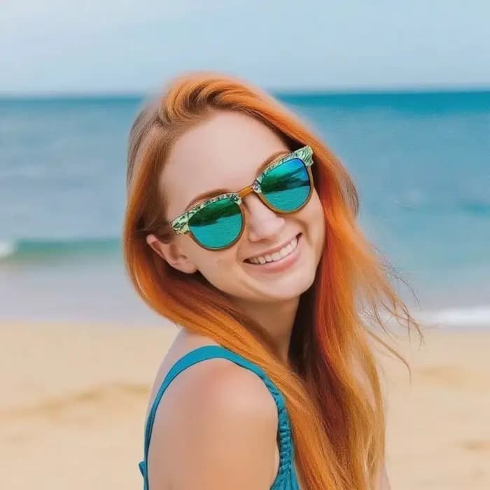 Lunettes de soleil en bois d'ormeau pour hommes et femmes