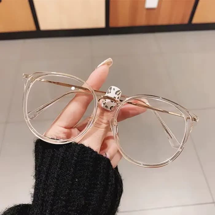 Buc& EI-Monture de lunettes rondes pour hommes et femmes