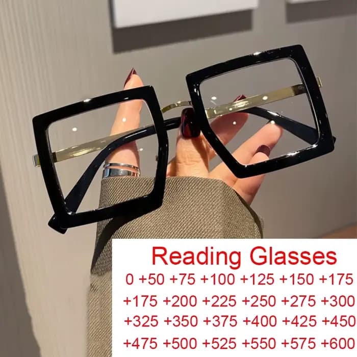 Montures de lunettes surdimensionnées pour femmes