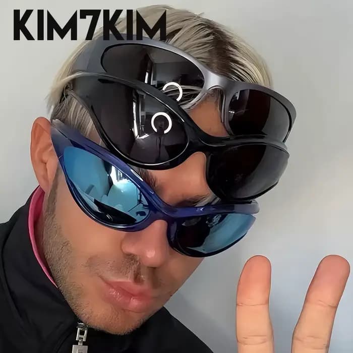 Lunettes de soleil sport Y2K pour femmes et hommes