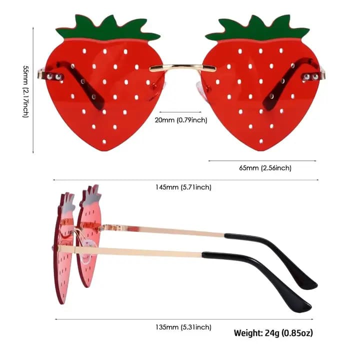 Lunettes de soleil Harvey uniques pour femmes et hommes