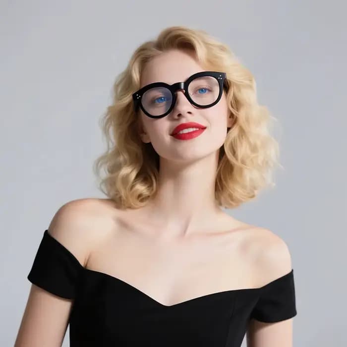 Lunettes optiques rétro à la mode pour hommes et femmes
