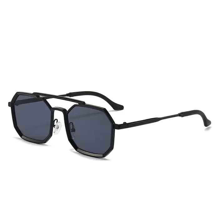 Lunettes de soleil à montures métalliques pour hommes et femmes