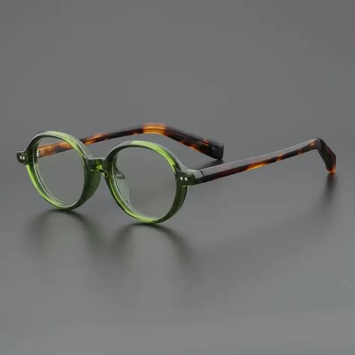 Lunettes ovales pour femmes rétro acétate Vintage