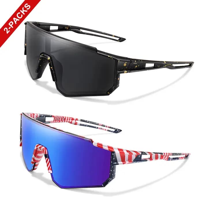 2 paires de lunettes de soleil pour jeunes