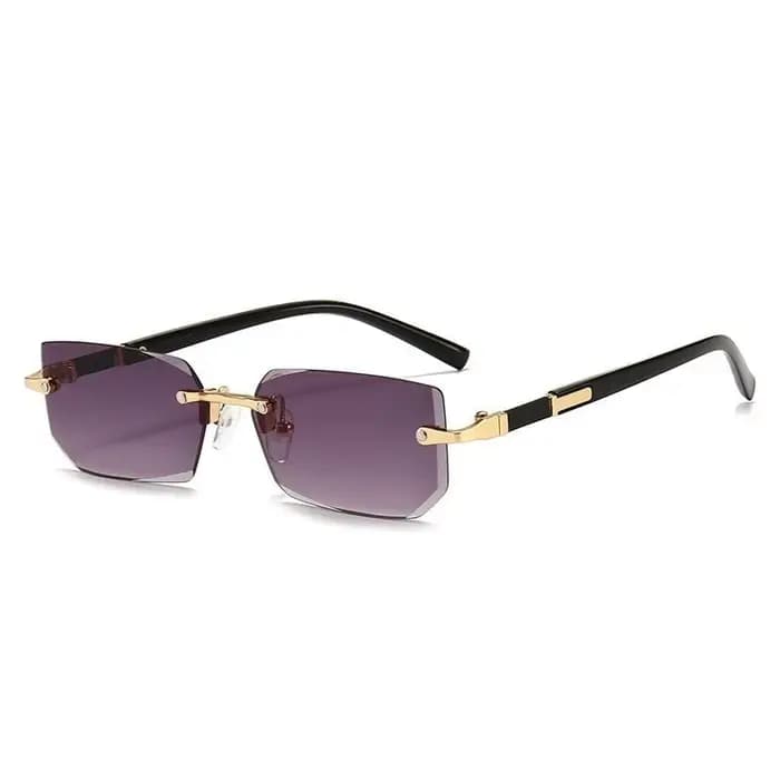 Lunettes de soleil sans monture pour hommes et femmes