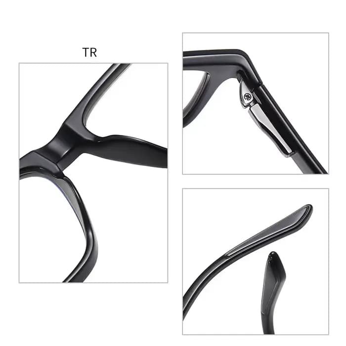 Lunettes à monture en plastique pour myopie