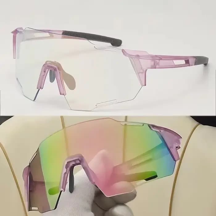 Lunettes de soleil de cyclisme photochromiques