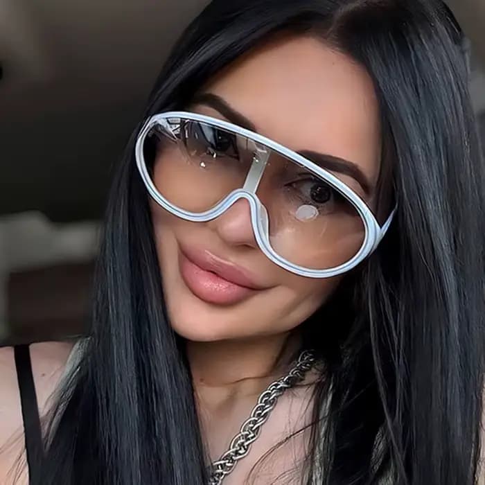 Lunettes de soleil oversize unisexe