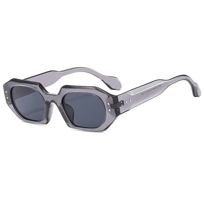 Petites lunettes de soleil rectangulaires pour hommes et femmes