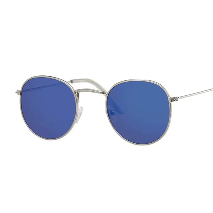 Nouvelle marque Designer Vintage ovale lunettes De soleil femme rétro clair lentille