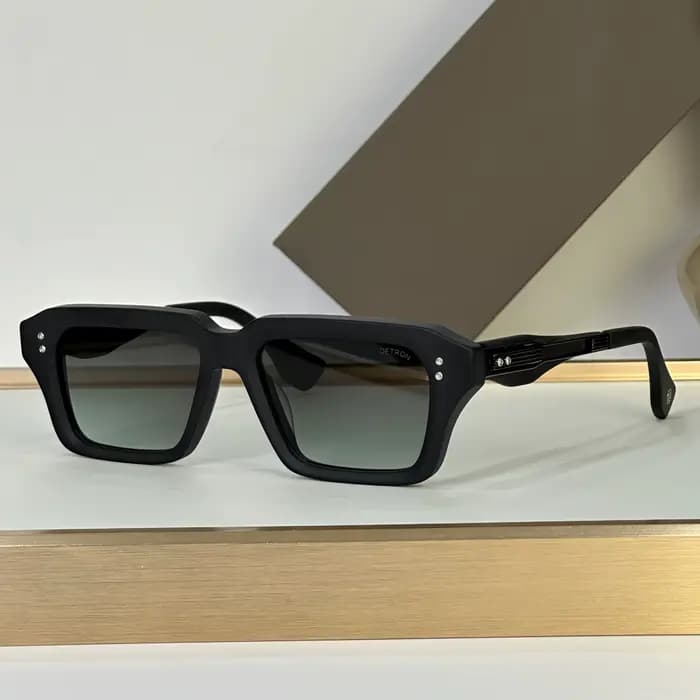 ADITA DETRON 459S TAILLE 52-17-14 Lunettes de soleil de haute qualité pour hommes Style titane Design tendance