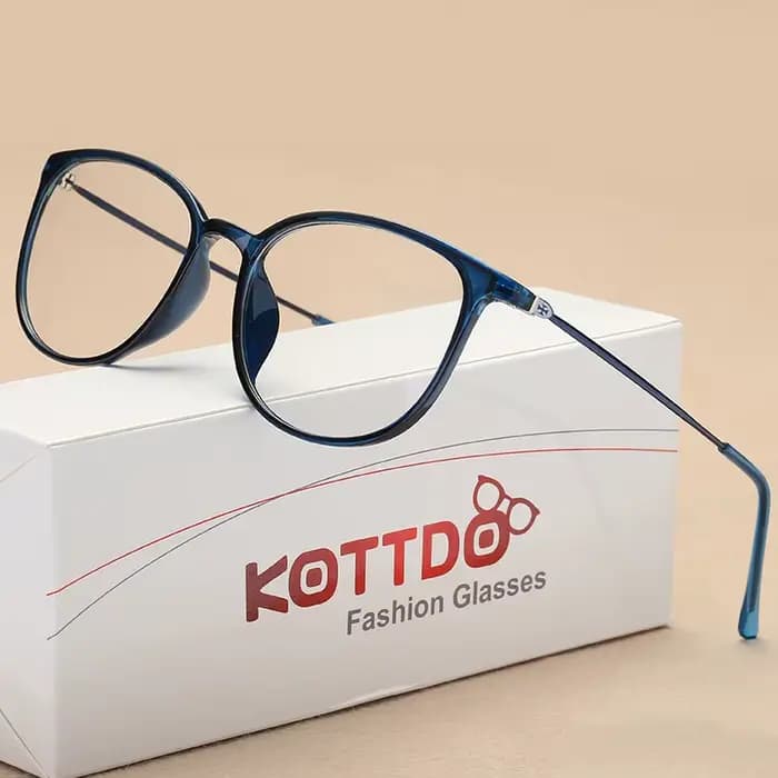 Lunettes optiques cadre femmes métal léger